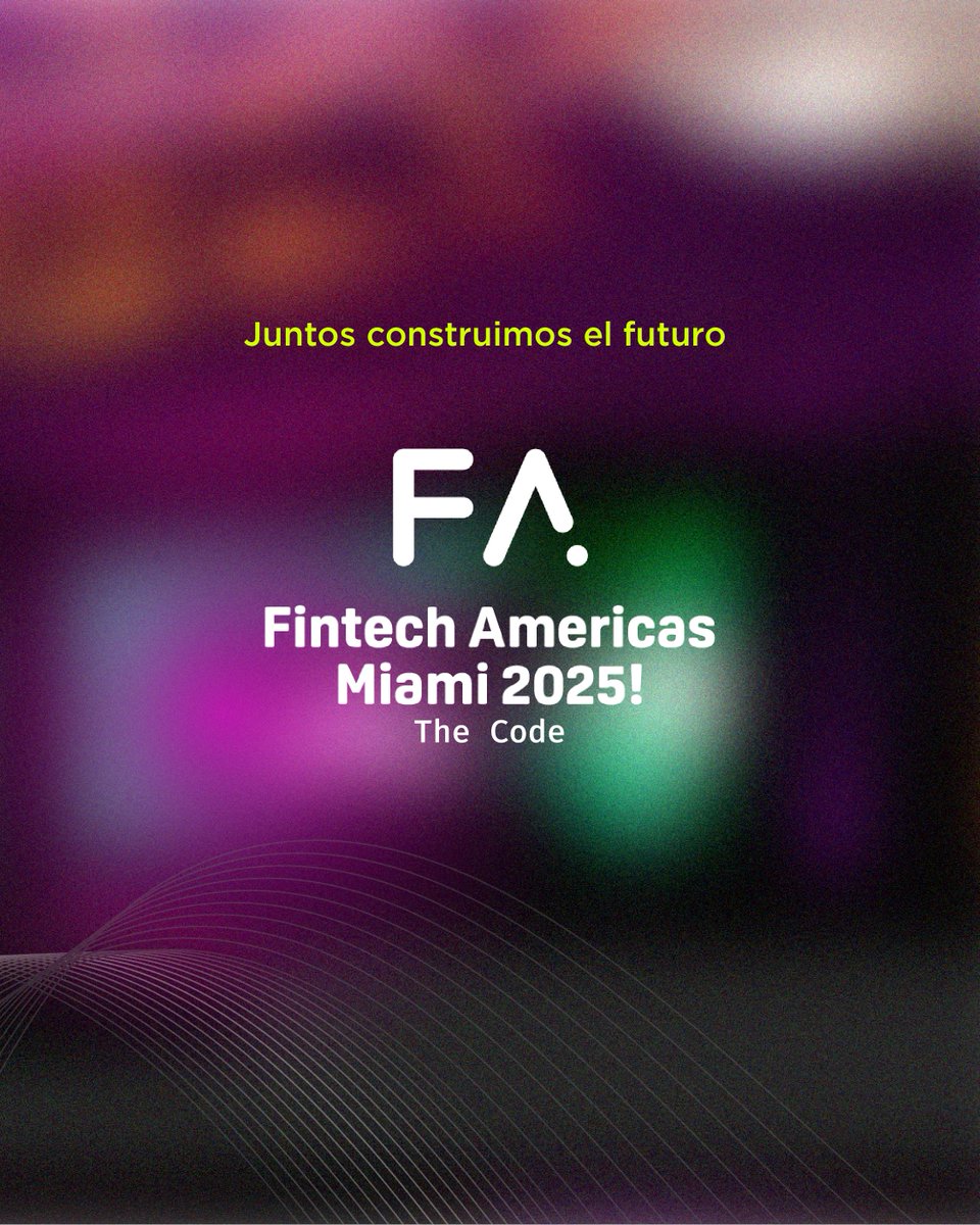 Creemos en el poder de la colaboración para transformar industrias y mejorar vidas. 🚀

Gracias a nuestros partners por ser parte con nosotros de Fintech Americas 2025, dónde llevamos la tecnología más lejos y creamos soluciones de alto impacto.

Swipe 👉 para conocer a los
