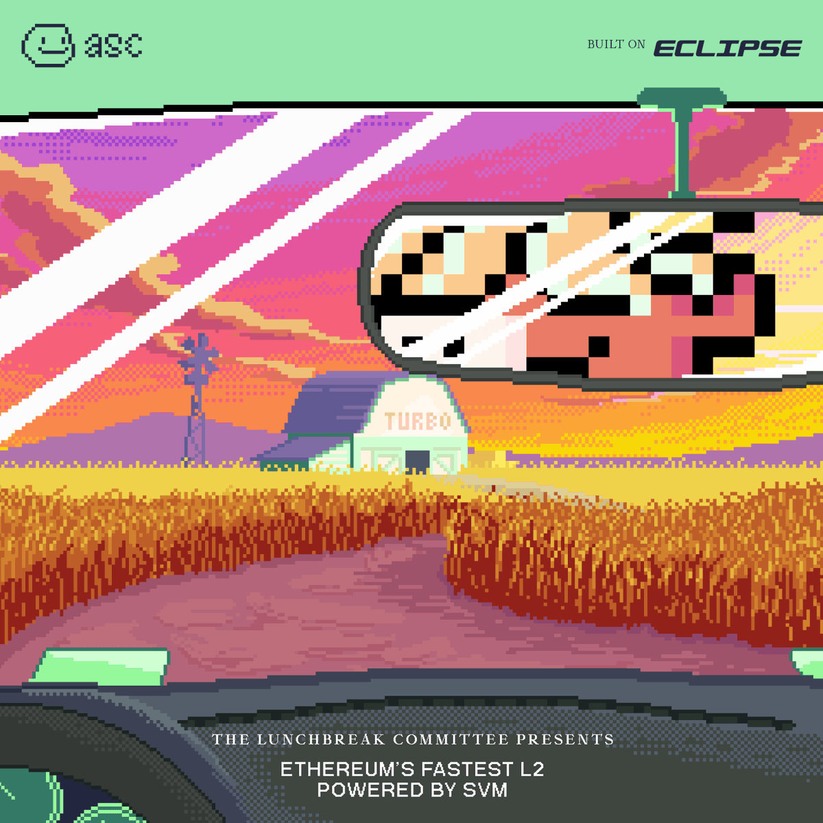 The Lunchbreak Committee presents:

Ethereum's Fastest L2, powered by the SVM
~ VIBES ~ VIBES ~ VIBES ~ VIBES ~

Built on <a href="/EclipseFND/">Eclipse</a>