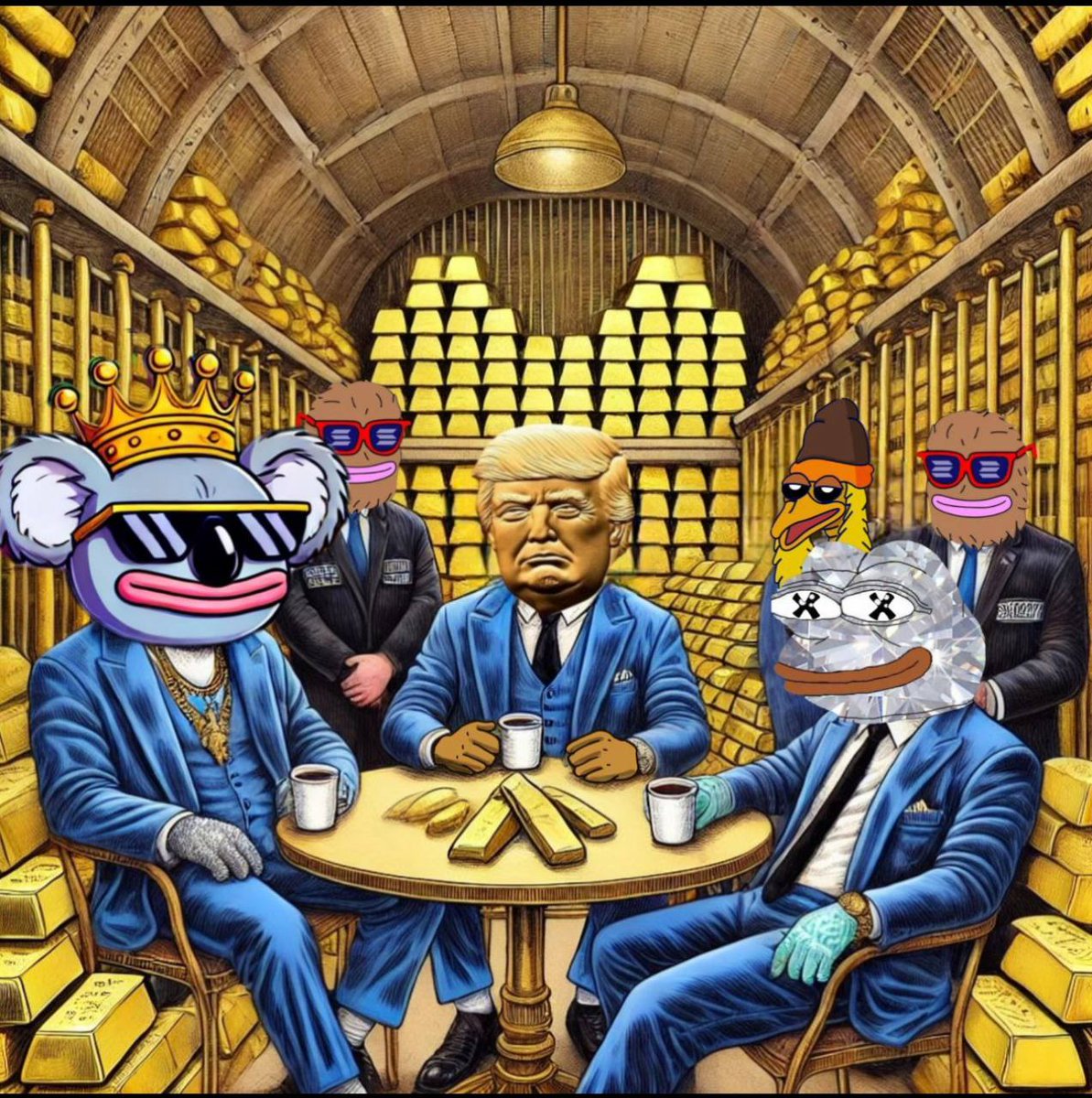 $USGOLD making big plans for the weekend. Make sure to get your holdings now.   Bullrun incoming!!!!