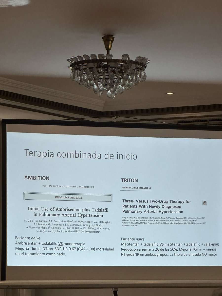 Seguimos hablando de Hipertensión Pulmonar, en estos momentos asistimos la ponencia del Dr. Santiago Rodríguez sobre LA ACTUALIZACIÓN EN EL ALGORITMO DE TRATAMIENTO DE LA HIPERTENSIÓN PULMONAR 🫁

Muy interesante 👏🏼👏🏼👏🏼

#SeminarioAADEA2025