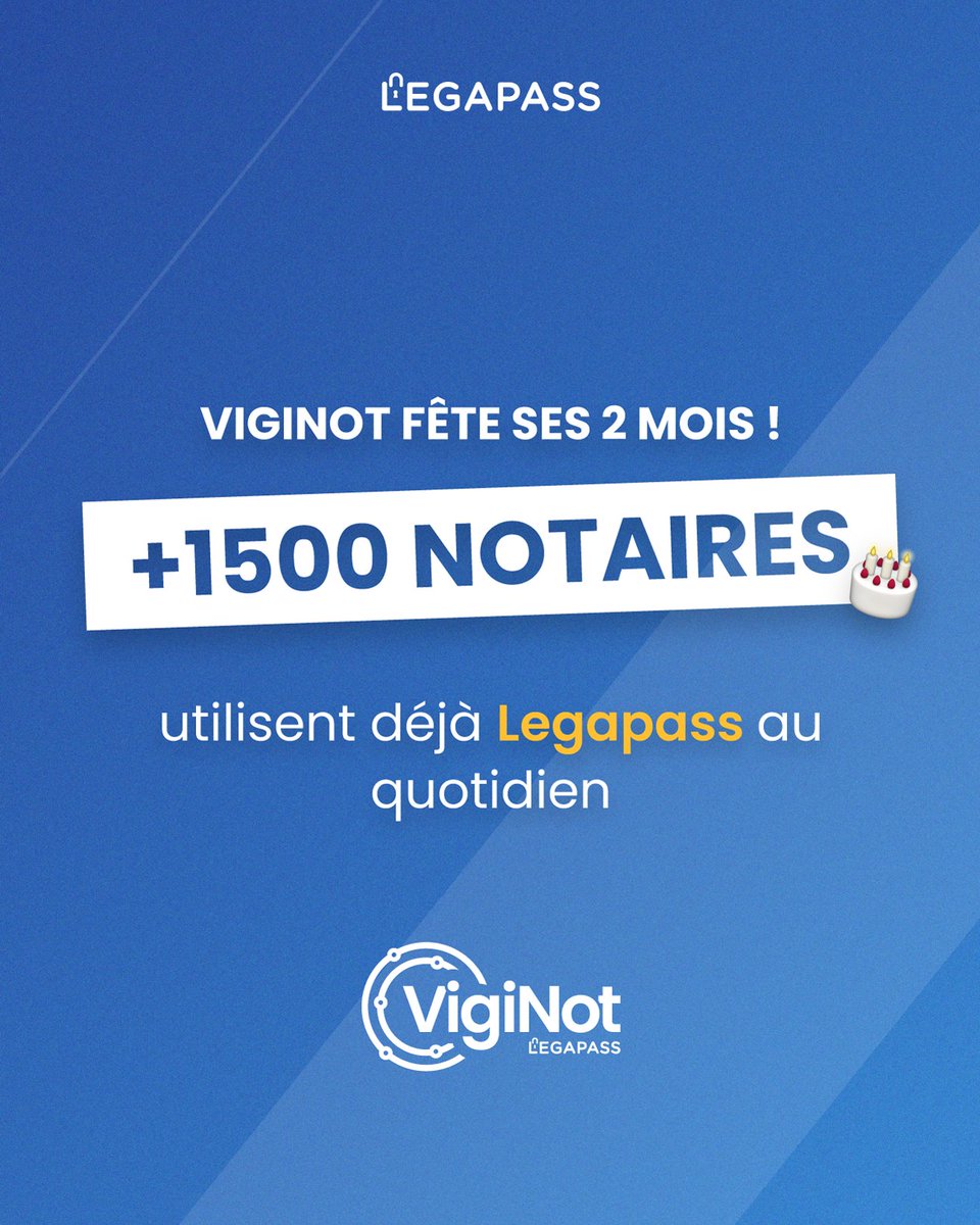🚀 Déjà 1500 notaires utilisent Legapass VigiNot au quotidien ! Et cela, en seulement 2 mois depuis son lancement.

Vous êtes déjà plus de 1500 notaires à avoir adopté VigiNot pour automatiser votre protocole de vigilance LCB-FT et renforcer votre conformité. Cette adoption
