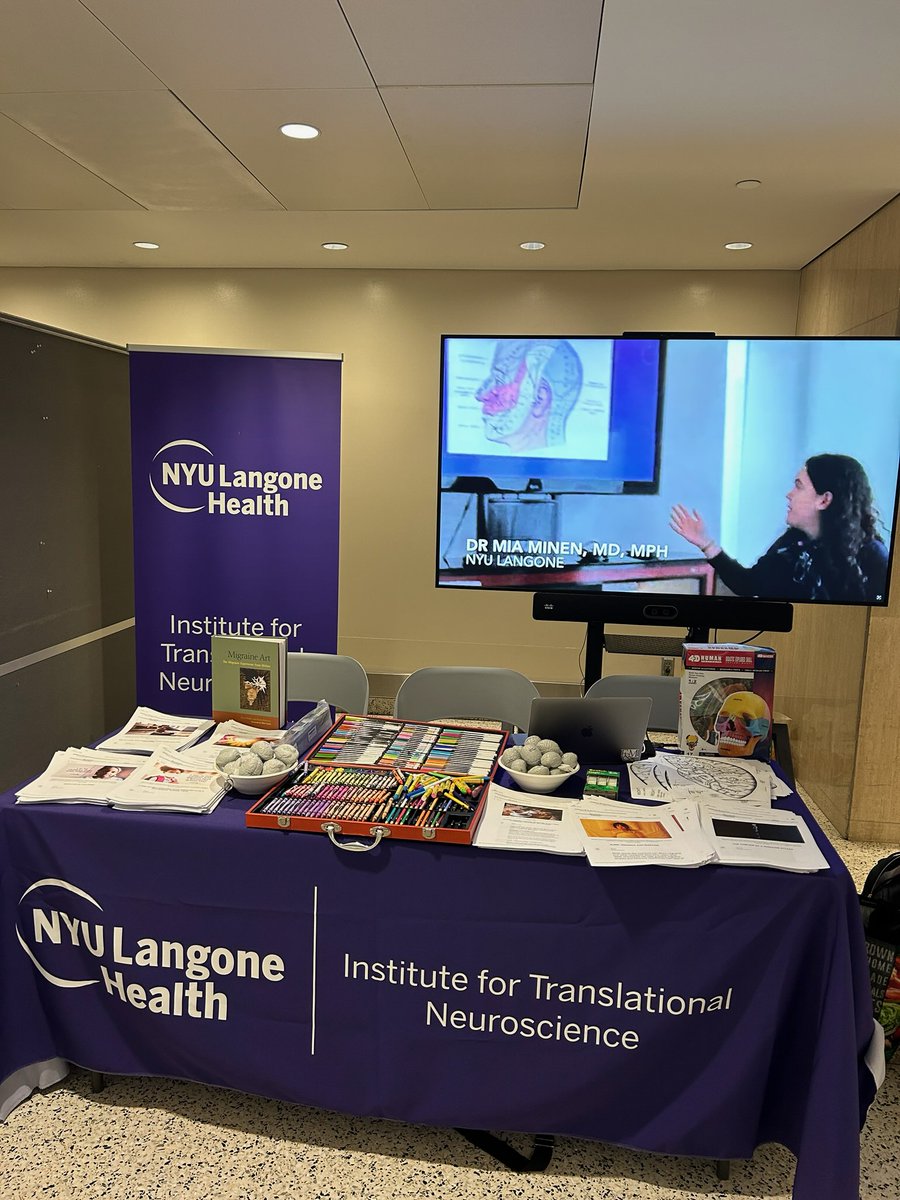 Mia Minen, MD, MPH, FAAN, FAHS (@miaminenmd) on Twitter photo The #headache #research team at <a href="/nyulangone/">NYU Langone Health</a> promoting <a href="/migraine/">Feel Me?</a> awareness for #BrainHealth week! Learn about the brain through art! <a href="/nyugrossman/">NYU Grossman School of Medicine</a> <a href="/NYUneurologyres/">NYU Neurology Residency</a> <a href="/ahsheadache/">American Headache Society</a> <a href="/AANmember/">American Academy of Neurology</a> #aanpalf <a href="/WNGtweets/">Women Neurologists Group</a> <a href="/pophealthNYC/">Population Health</a> <a href="/NHF/">National Headache Foundation (NHF)</a> The #headache #research team at <a href="/nyulangone/">NYU Langone Health</a> promoting <a href="/migraine/">Feel Me?</a> awareness for #BrainHealth week! Learn about the brain through art! <a href="/nyugrossman/">NYU Grossman School of Medicine</a> <a href="/NYUneurologyres/">NYU Neurology Residency</a> <a href="/ahsheadache/">American Headache Society</a> <a href="/AANmember/">American Academy of Neurology</a> #aanpalf <a href="/WNGtweets/">Women Neurologists Group</a> <a href="/pophealthNYC/">Population Health</a> <a href="/NHF/">National Headache Foundation (NHF)</a>