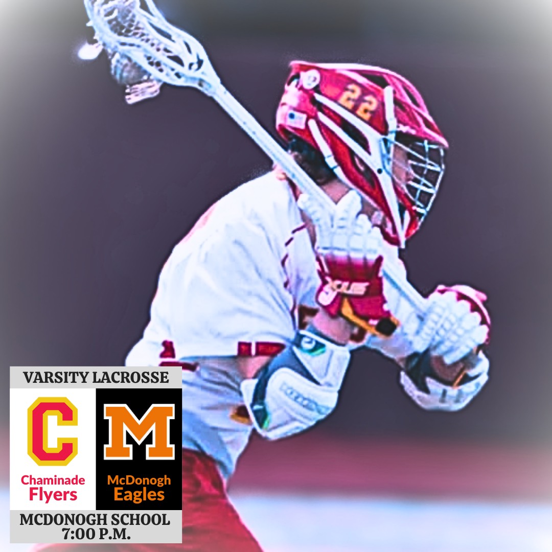 Varsity Lacrosse heads down to Maryland today for a marquee matchup against McDonogh High School. The game starts at 7 PM. Good luck, and go Flyers!

Watch live: shorturl.at/4Z8Ss