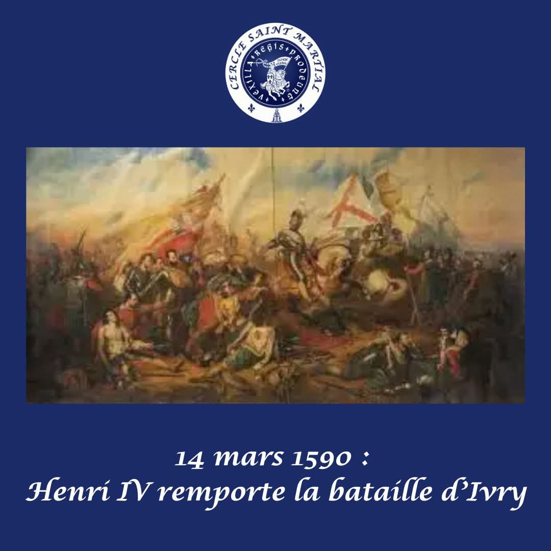 csaintmartial's tweet image. #henriiv #batailleivry #legitimisme #royalisme #louisxx