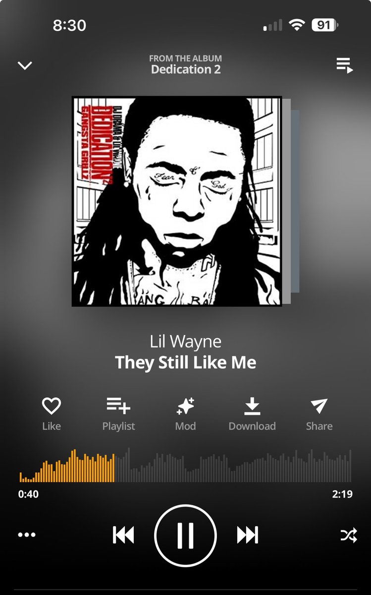 TJMem10's tweet image. #Dedication2 type day @LilTunechi