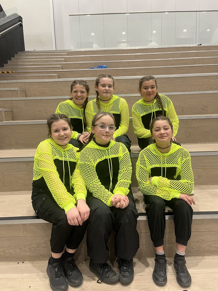 3rd place for our street dance competition/ hip hop KS3 group