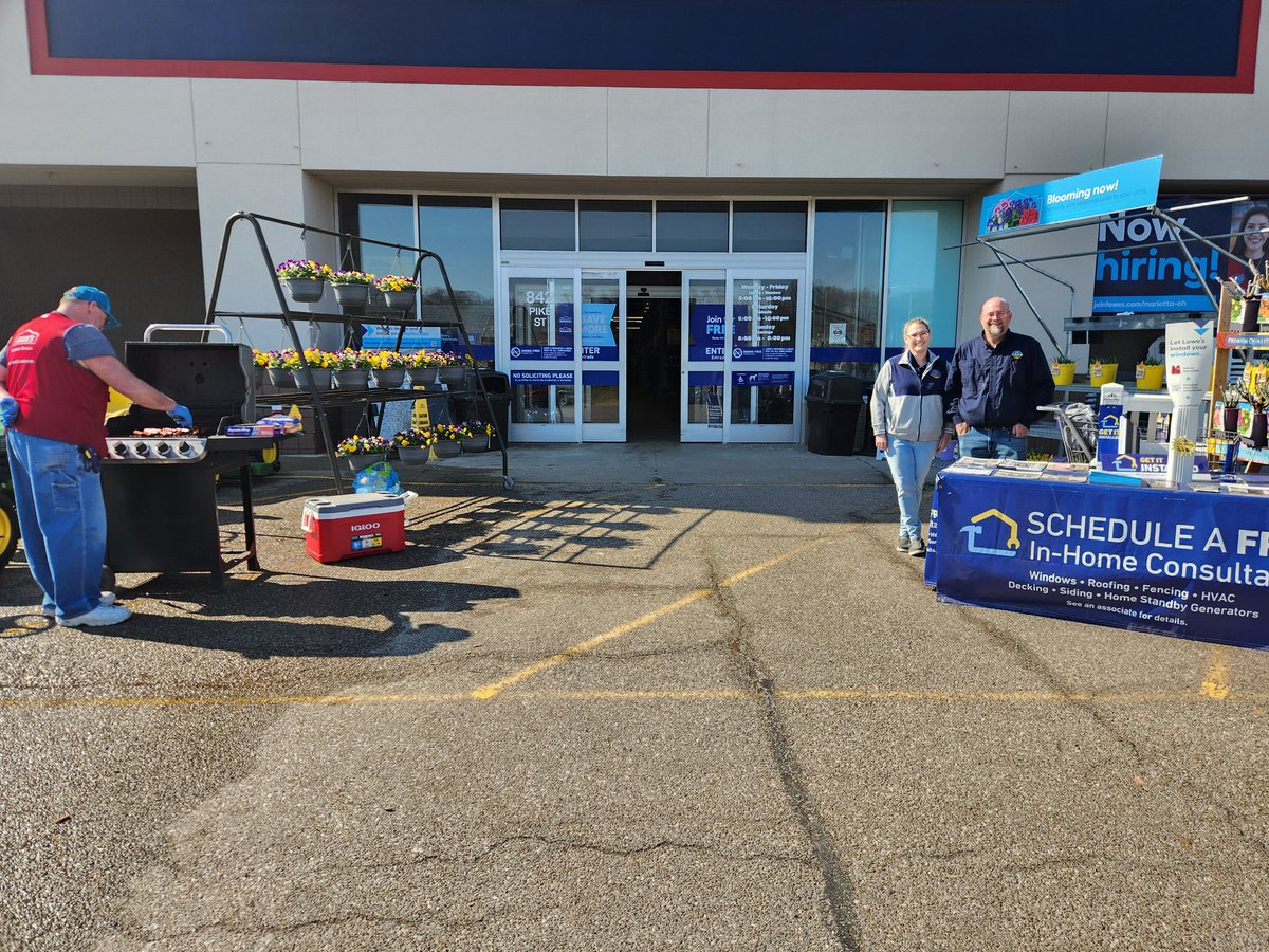 TheBeardedOne1566 (@forjared1566) on Twitter photo Come out to your Marietta Lowe's and meet our new HVAC Providers and get set up for a consultation or tuneup! Come out to your Marietta Lowe's and meet our new HVAC Providers and get set up for a consultation or tuneup!