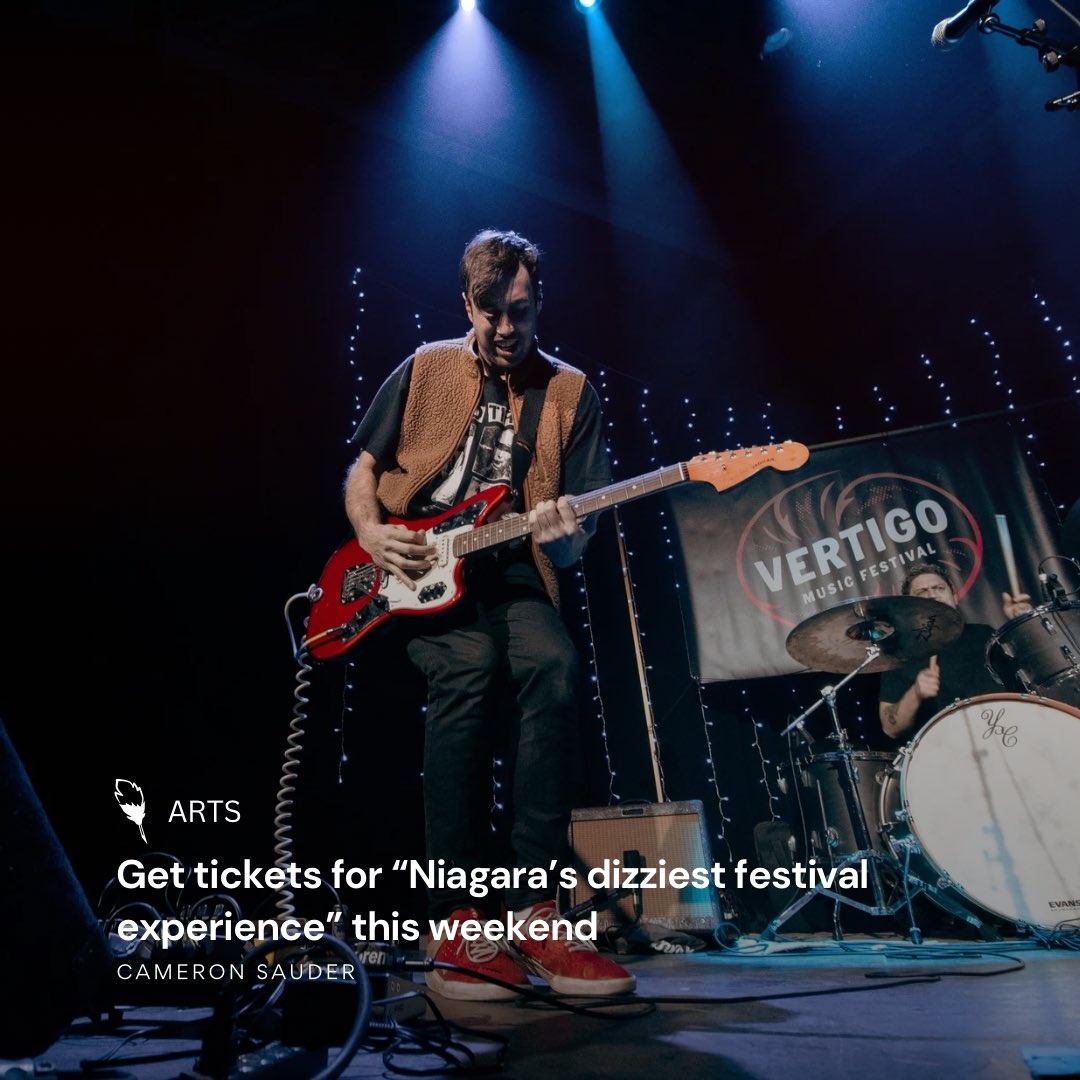 Vertigo Music Festival is back at Brock this Saturday, March 15th! Featuring 13 local bands, including The Dirty Nil, Cam Kahin, and Sophi! For more info, read here: brockpress.com/get-tickets-fo…