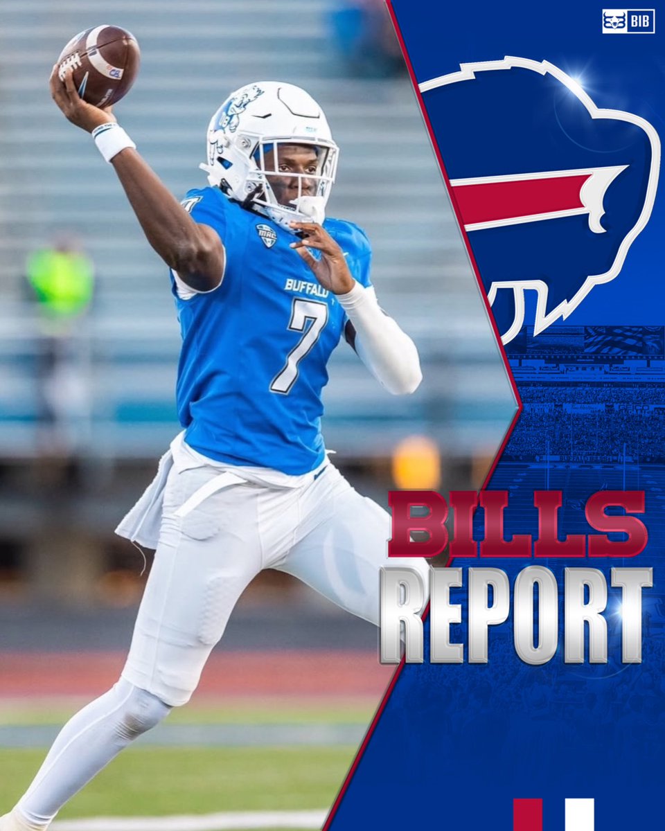 REPORT***

The #Bills attended the Pro Day for Buffalo QB CJ Ogbonna. 

#BillsMafia #BuiltinBuffalo #NFLDraft