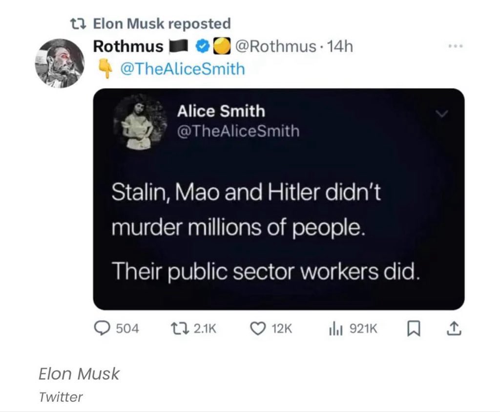 MeffTrain's tweet photo. yeah i’m deleting this app. see you again if he goes tits up or sells it to a non-nazi https://t.co/kcCXH5CLmB