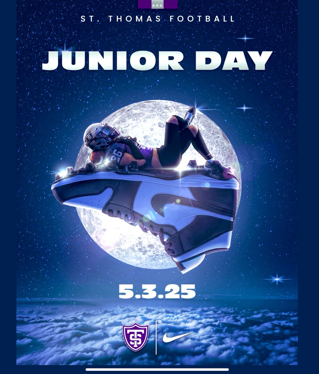 Myles Montgomery (@mmontgomery1047) on Twitter photo Thanks <a href="/UST_Football/">St. Thomas Football</a> and <a href="/VillTrevor/">trevor vill</a> for the junior invite. Looking forward to coming out. Thanks <a href="/UST_Football/">St. Thomas Football</a> and <a href="/VillTrevor/">trevor vill</a> for the junior invite. Looking forward to coming out.