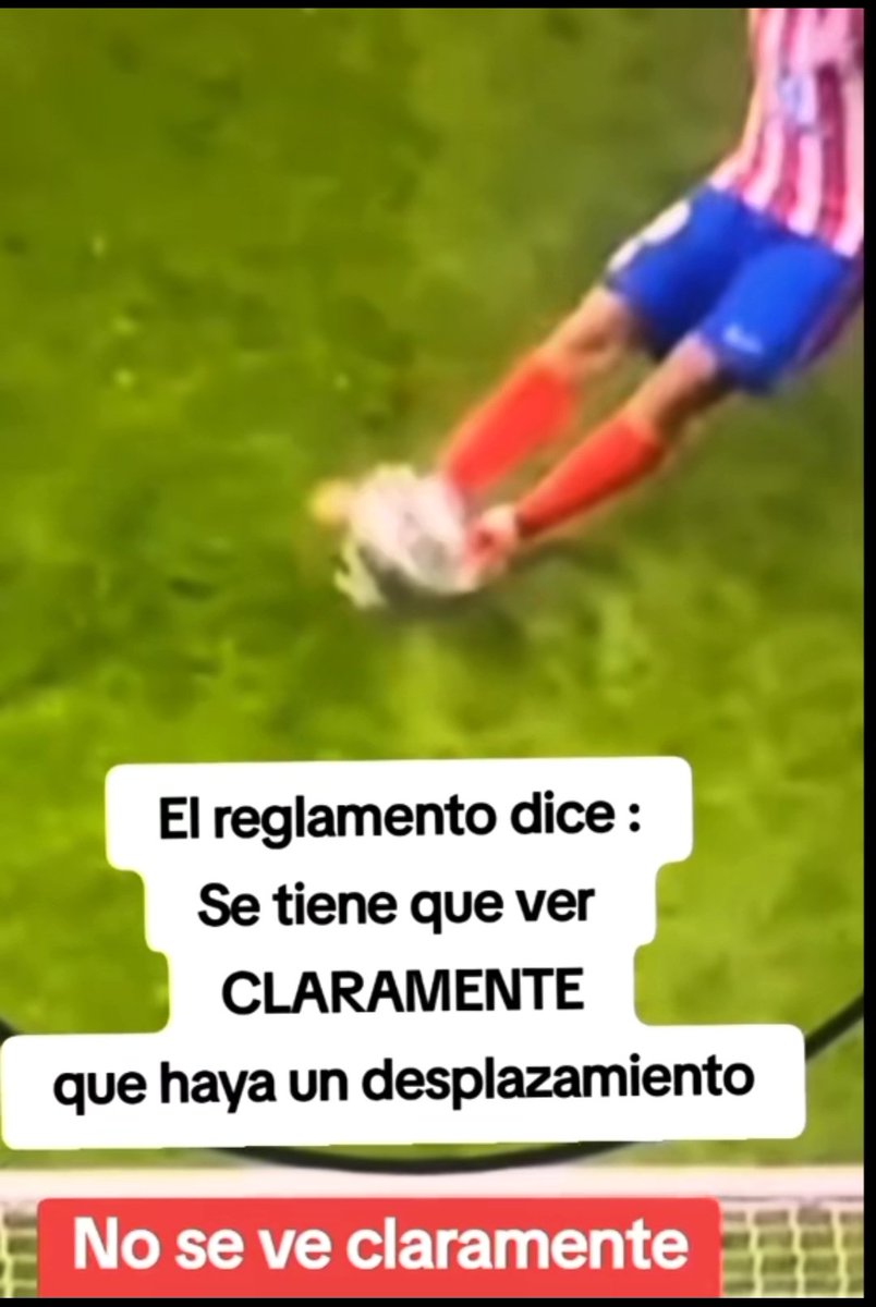 Michael06741221's tweet photo. @Atleti El vídeo de la @UEFA podría estar MANIPULADO!!!!! 
@Atleti DENUNCIA a la UEFA y al VAR y que se repita la tanda ..es una VERGÜENZA!!!!!!!!! https://t.co/BiT9Am6TQG