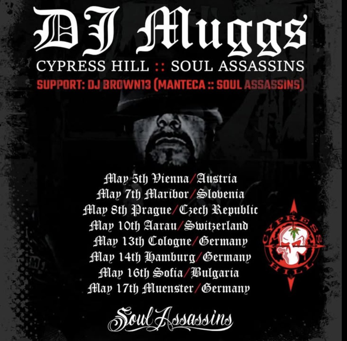 1ST LEG OF THIS SPRING /SUMMER TOUR -  2025