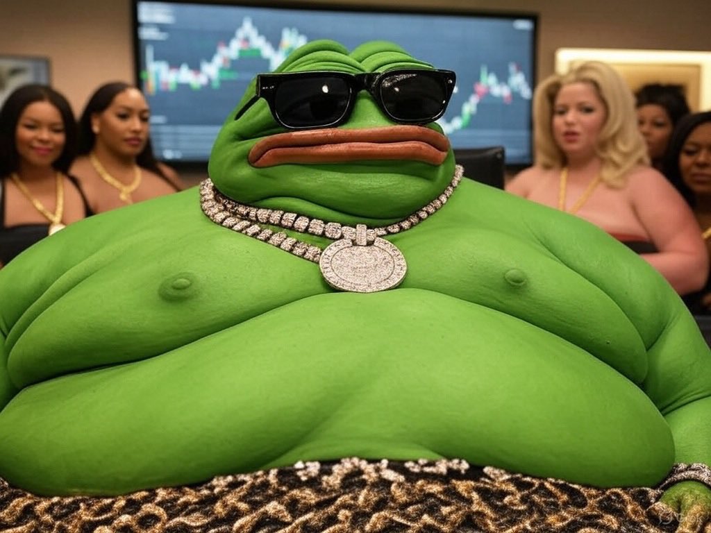 PEMPEsolana's tweet photo. MARKET IS BACK🐸 https://t.co/rXsolrtshn