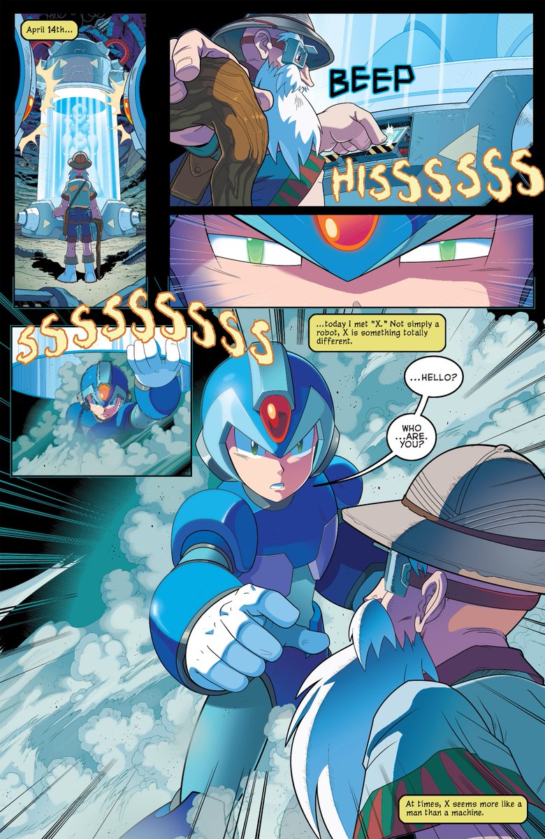 BlacklightVoid's tweet photo. @Alex_Hedgefox2 #MegaMan
#ArchieMegaMan
#MegaManX
What's there to say? Ian Flynn even added a «Mega Man X» storyline! Moreover, at some points, we are shown simultaneously the events of two timelines, which are still interconnected. How can not love these comics?! https://t.co/NIWPq3WxKW