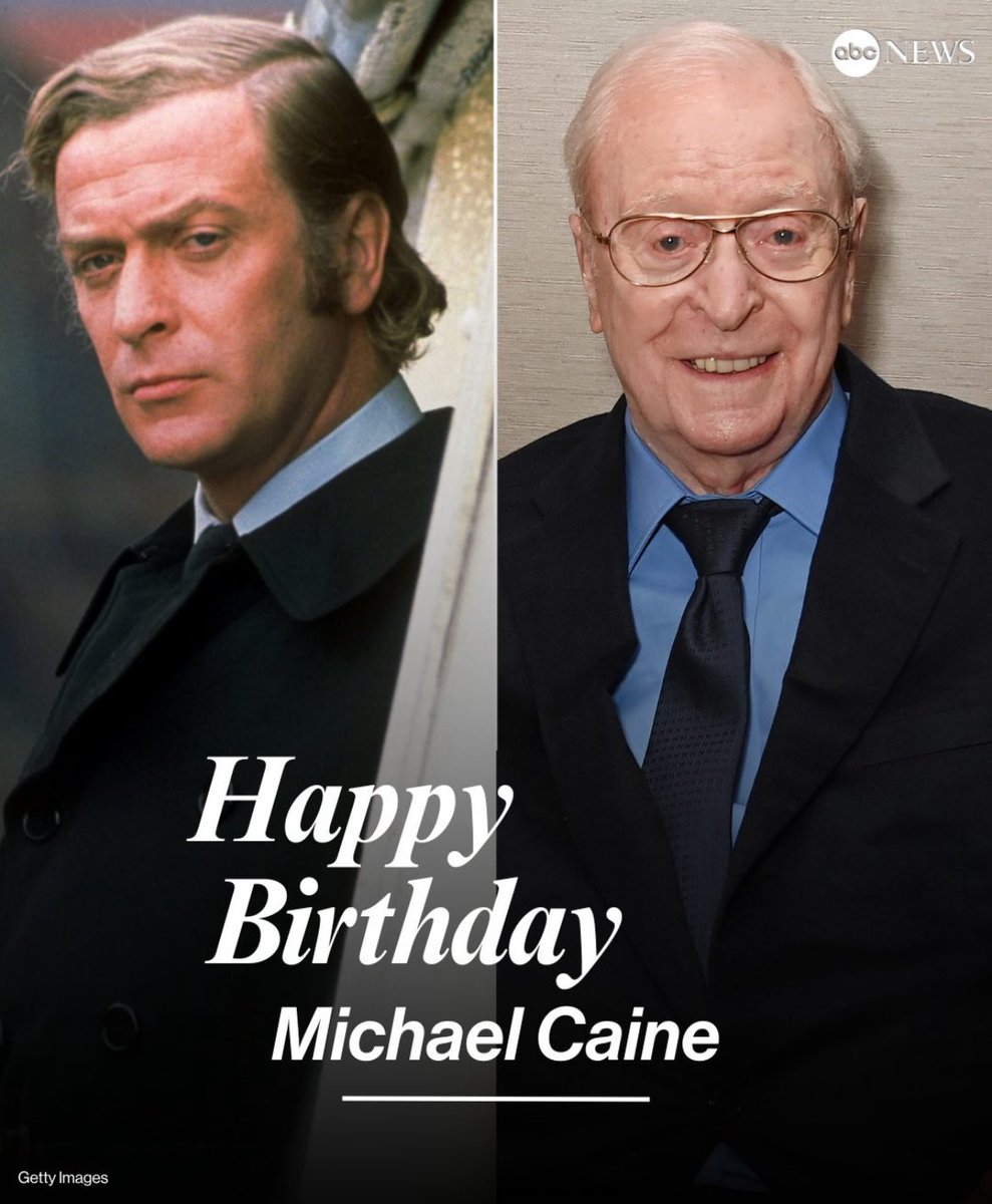 ¿Cuantas personas de las que me leen aquí, aman a Michael Caine?♥️🙌
Dejen sus películas favoritas en comentarios, y las recopilo.

Les dejo mis 7 en este hilo👇🏼🧵. 92 añazos cumple hoy😍♥️: