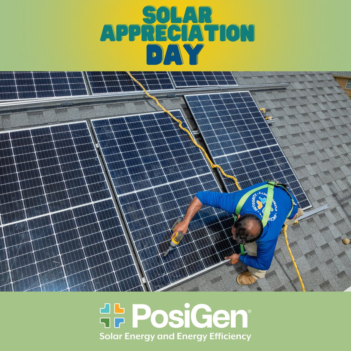 Happy #SolarAppreciationDay! The sun provides an endless source of clean, renewable energy, helping homeowners save while protecting our planet. Let’s keep spreading the light and making solar energy accessible to all! 🌎⚡

#SolarForAll #Sustainability