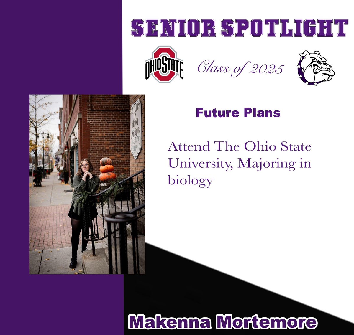 Todays senior spotlight.. Makenna Mortemore