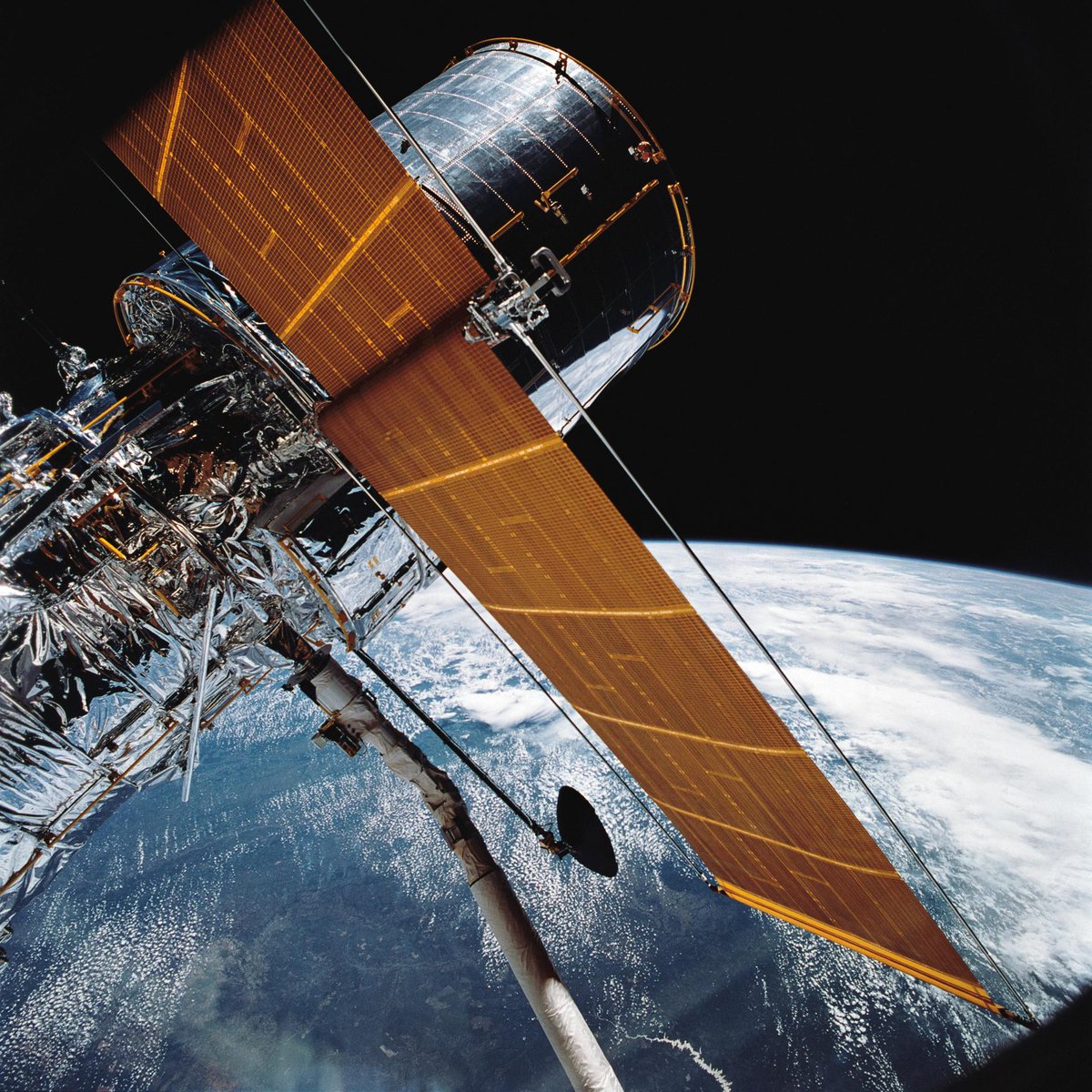 NASAhistory's tweet photo. "I didn’t have any idea how… profoundly revealing the Hubble observations would be. But I remember thinking, 'This is really going to be special.'” –Dr. Steven A. Hawley

As we get ready to celebrate the NASA's Hubble Space Telescope's 35th anniversary in space, we present a new collection of oral history transcripts sharing the experiences of the leaders, scientists, engineers, and astronauts who contributed to the mission. Check it out! https://t.co/k2iHIFwi7Q