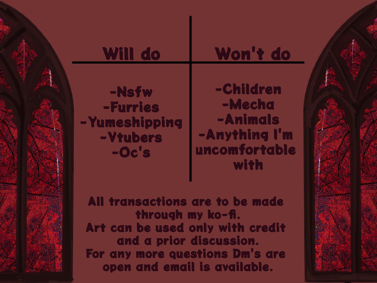 Etherealdeeznut's tweet photo. Comission are officially open again everyome !

My dms are open for questions and such https://t.co/tz7vzSbHor