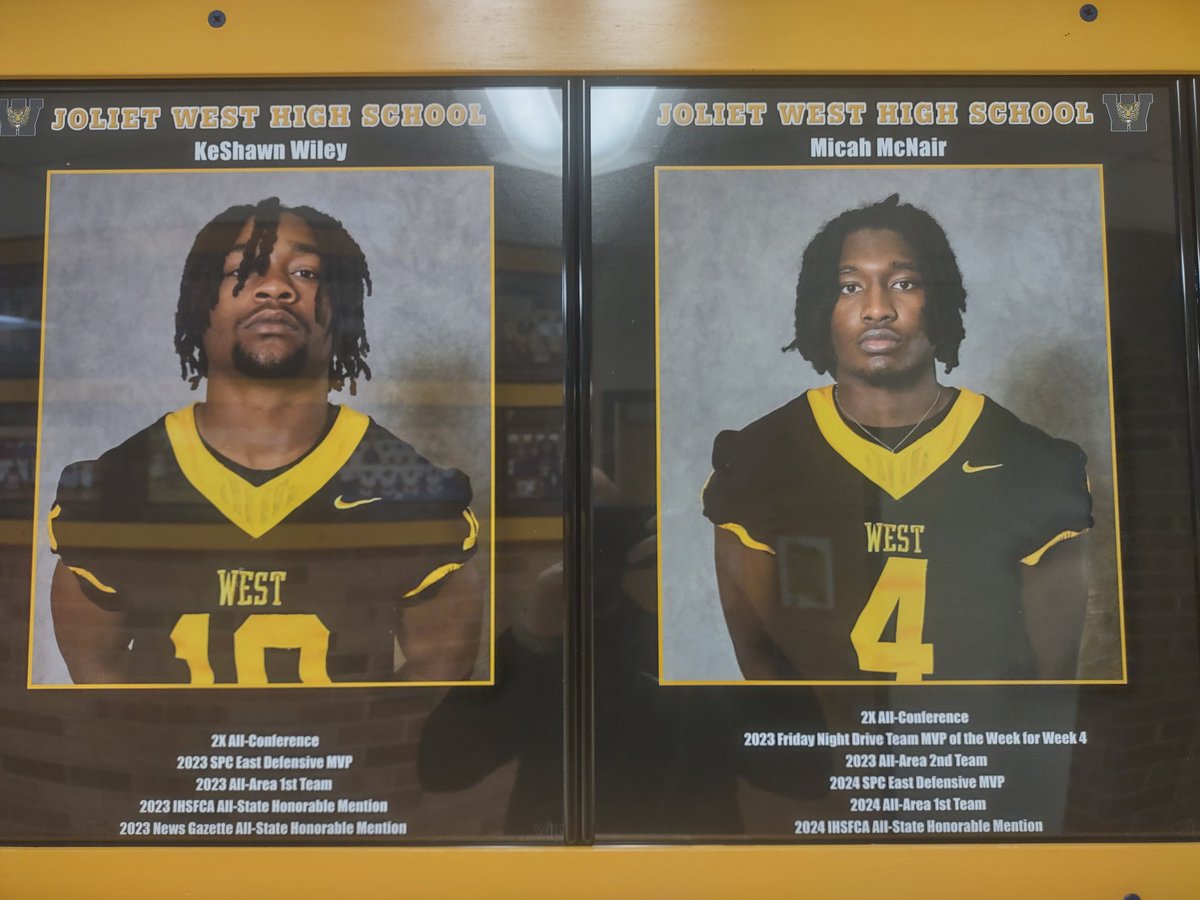 Congratulations to both <a href="/KeWiley3/">KeShawn Wiley</a> and <a href="/micah_mcnair/">Micah McNair ✞</a> on two incredible careers and making it on the wall!