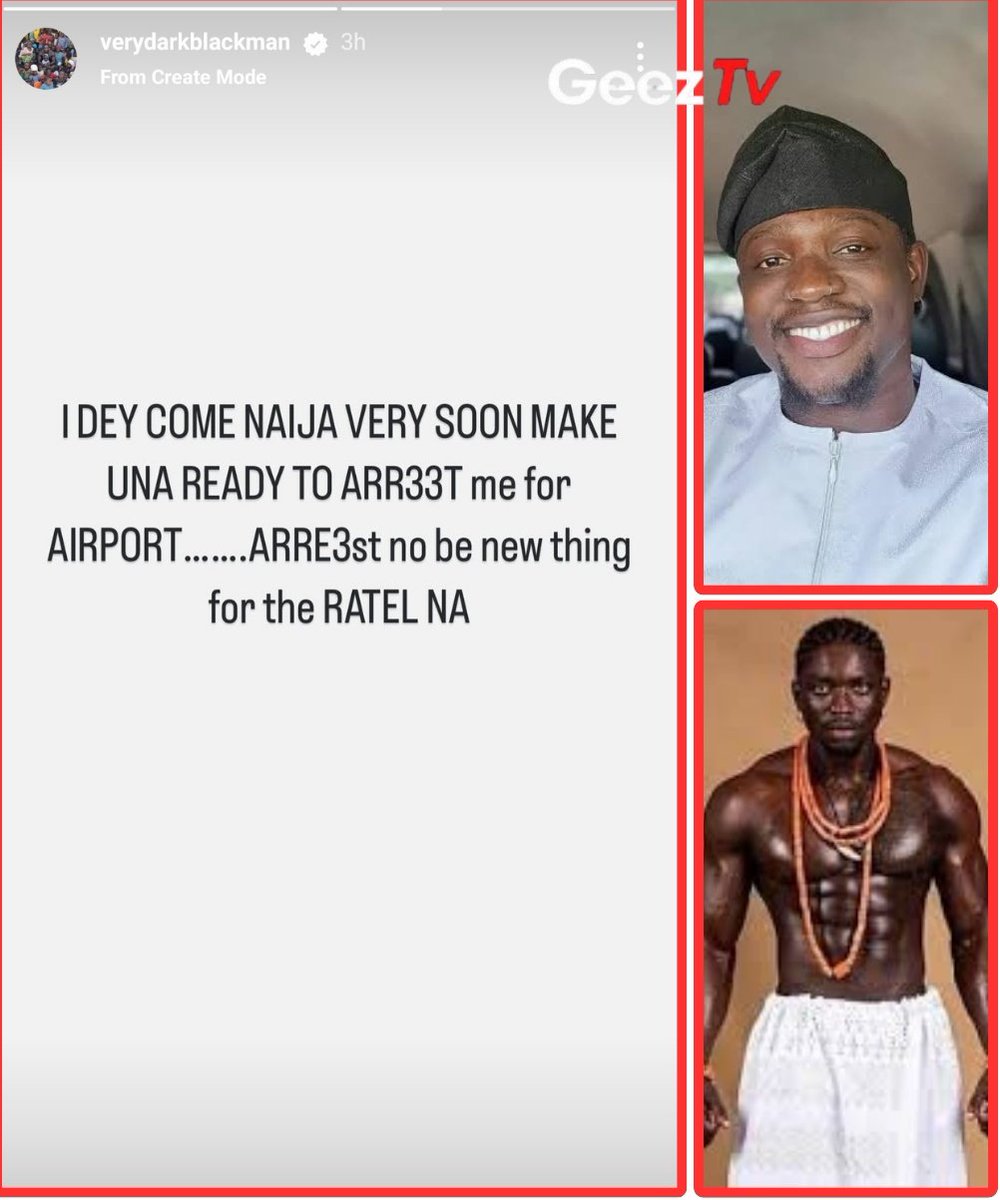 geeztvofficial's tweet photo. VDM don drop update! "Arre3st" no be new thing for Ratel! Naija, una don ready? 

#wike #RedCircle #Madrid #asake #DiaryOfAVagabond #kendrick #Quenda #Runtown #CursedBondsTheMovie #hubbuildersround #ipad #Cartier https://t.co/XVZXWelT5t