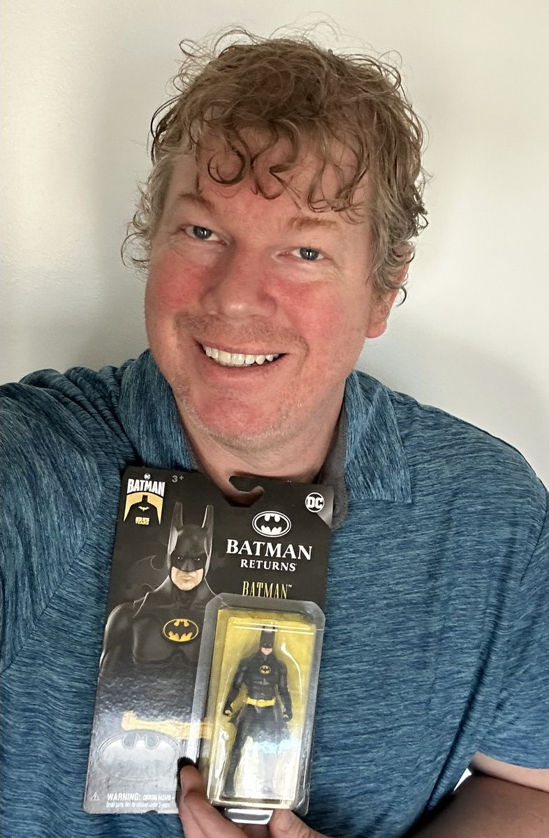 comicbookctrl's tweet photo. Congrats @RadioSuperman for snagging one of my 11th anniversary giveaways - a Batman Returns action figure! Thanks to all of you for listening &amp; sharing Comic Book Central! https://t.co/9rAEIfqLhG