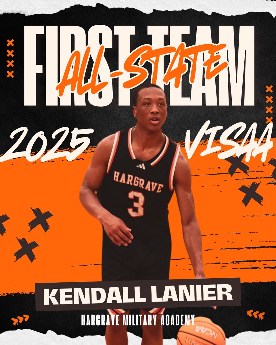 Hargrave Men's VBB (@hmavbb) on Twitter photo FIRST TEAM ALL-STATE‼️
Congratulations to <a href="/KendallLanier_/">Kendall Lanier</a> on earning <a href="/GO_VISAA/">VISAA</a> 1st Team All-State honors! A well-deserved recognition for the 2026 guard. Keep shining, Kendall!
#HargraveBasketball | #AllState | #GoTigers <a href="/Prep_Hype/">Prep Hype</a>
<a href="/HereGoJayAgain/">Jay Anderson</a> <a href="/PrepHoopsVA/">Prep Hoops Virginia</a> FIRST TEAM ALL-STATE‼️
Congratulations to <a href="/KendallLanier_/">Kendall Lanier</a> on earning <a href="/GO_VISAA/">VISAA</a> 1st Team All-State honors! A well-deserved recognition for the 2026 guard. Keep shining, Kendall!
#HargraveBasketball | #AllState | #GoTigers <a href="/Prep_Hype/">Prep Hype</a>
<a href="/HereGoJayAgain/">Jay Anderson</a> <a href="/PrepHoopsVA/">Prep Hoops Virginia</a>