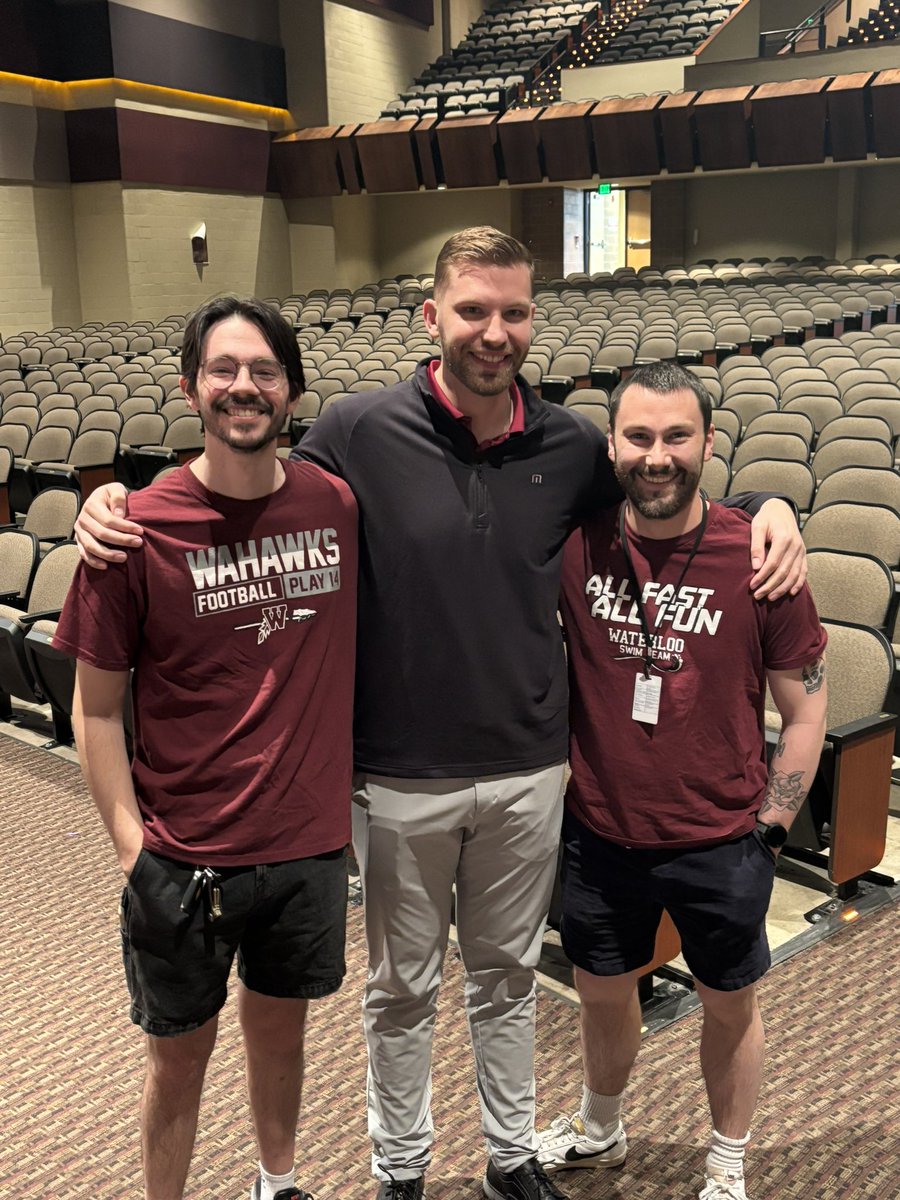 hildmana's tweet photo. 🎉 Today, we celebrated over 400 students’ outstanding academic achievements at the Wahawk Academic Awards Ceremony! 🏆👏 Special thanks to Wahawk alum Lincoln Conrey for returning to inspire the next generation with his powerful words! #WahawkProud #AcademicExcellence 🎓🔥 https://t.co/pU6mV7zRLl