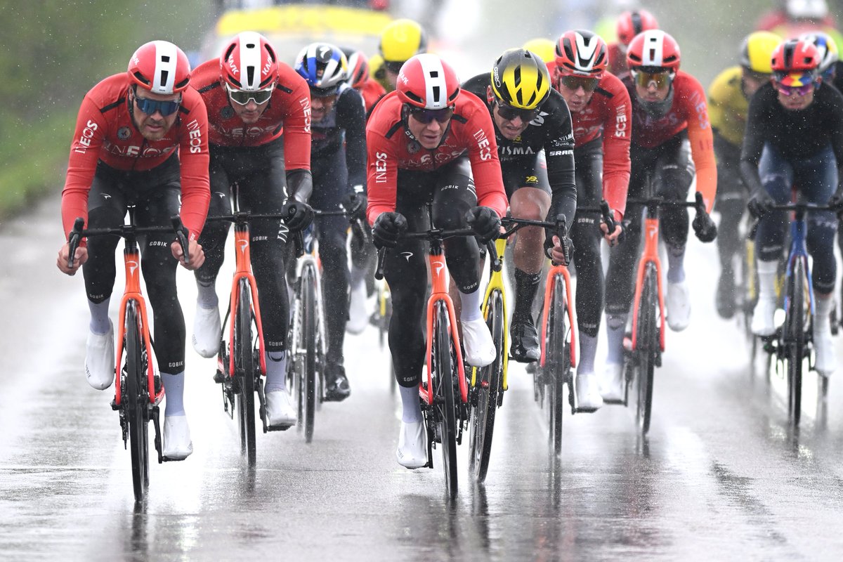 INEOS Grenadiers (@ineosgrenadiers) on Twitter photo As we begin to dry out from that amazing stage at #ParisNice, the GC picture becomes clearer.
We now have three riders in the top-seven overall after a big breakaway effort:
4th <a href="/ThymenArensman/">Thymen Arensman</a>
6th Tobias Foss
7th <a href="/MagnusSheffield/">Magnus Sheffield</a>
Two more days of racing to go! 👊 As we begin to dry out from that amazing stage at #ParisNice, the GC picture becomes clearer.
We now have three riders in the top-seven overall after a big breakaway effort:
4th <a href="/ThymenArensman/">Thymen Arensman</a>
6th Tobias Foss
7th <a href="/MagnusSheffield/">Magnus Sheffield</a>
Two more days of racing to go! 👊