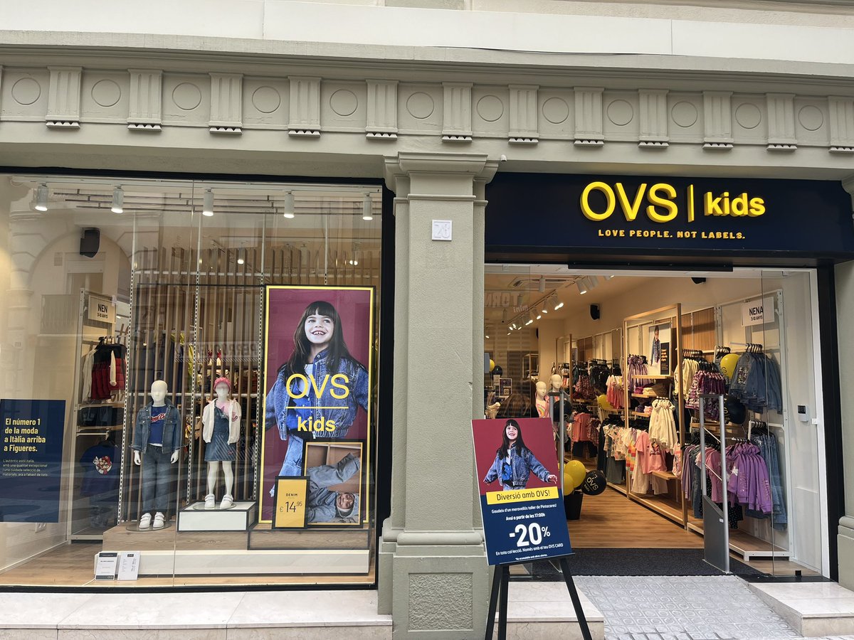 manelrplana's tweet photo. Avui ha obert un nou establiment a la nostra ciutat: OVS Kids franquícia de roba de mainada 
Al carrer Peralada xamfrà carrer Primfilat

Gràcies a en Toni i la Montse per continuar invertint a #Figueres 

Benvinguts i molta sort!

#OVSKids #Comerç #Empordà https://t.co/FQwcn08k84