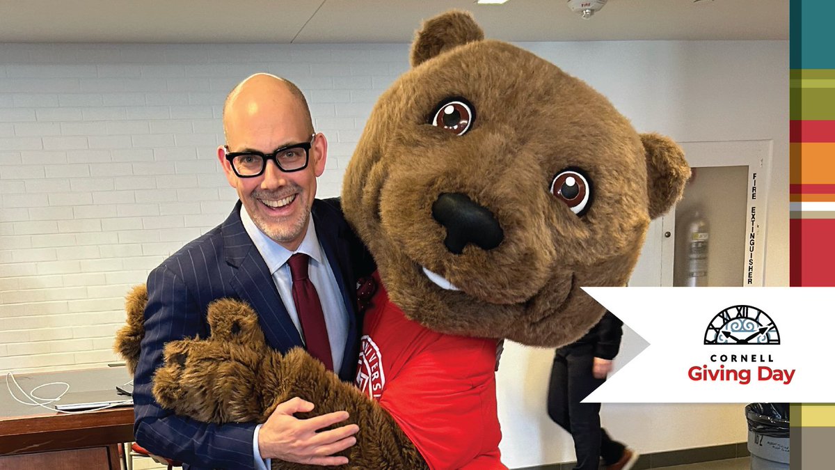 Thank you to each and every member of this community for your generous support on Cornell Giving Day! Check out the leaderboard to see our collective impact: givingday.cornell.edu/leaderboards?p…