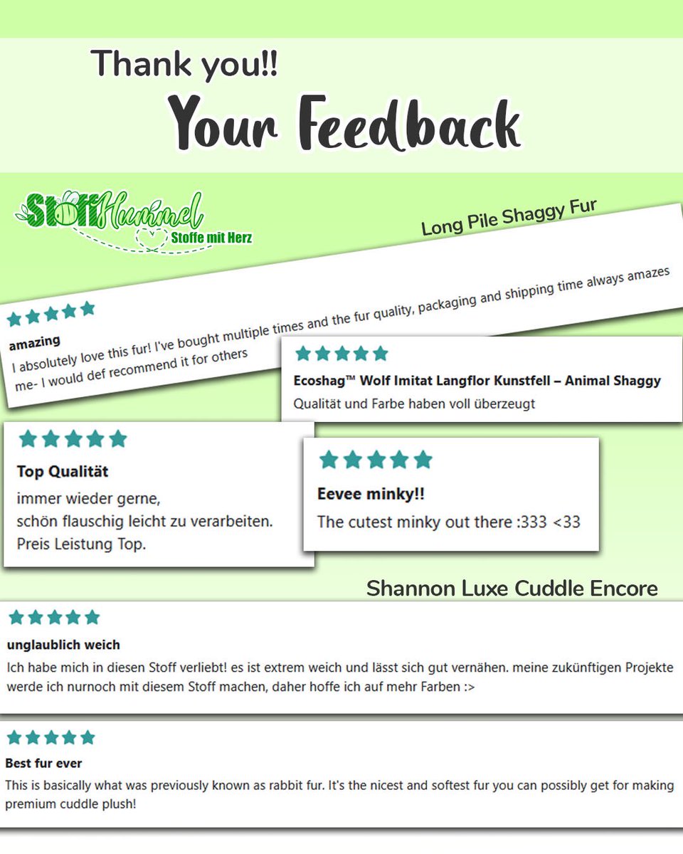 Thank you so much for your great feedback lovelies 🥹💚