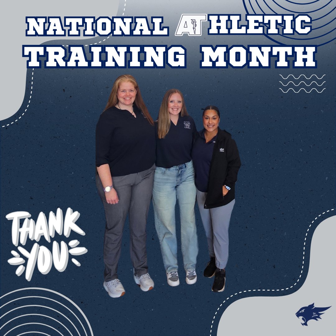 We are halfway through March and we are still celebrating our Amazing Athletic Trainers!  They are led by the best and we are so thankful to have them keeping us healthy and safe during all of our sports seasons!  #NATM #ThankaTrainer