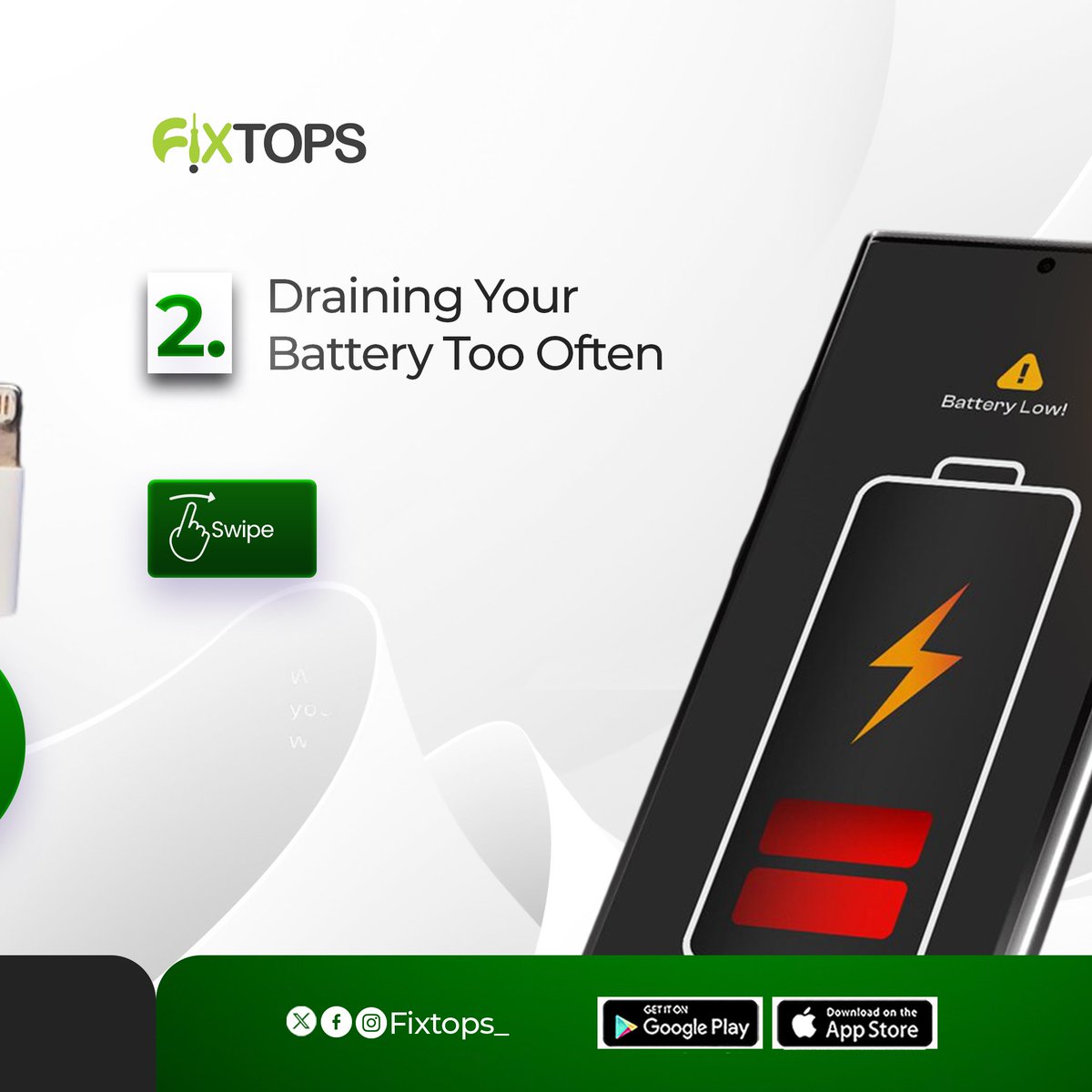 FixtopsMobile's tweet image. Protect Your Phone!

Avoid these mistakes and extend the life of your phone!

Share with friends and family to spread awareness!

#FixtopsAI #FixtopsUSA #PhoneCare #PhoneProtection #TechTips #SmartphoneCare