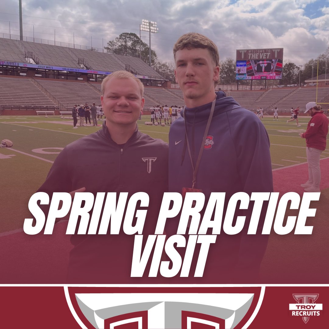 TroyReport (@troy_report) on Twitter photo SPRING PRACTICE VISIT: <a href="/JTWilkerson10/">J.T. Wilkerson</a> said he Had a great visit <a href="/TroyTrojansFB/">Troy Trojans Football 8x⚔️</a>. Big thanks to <a href="/joe_discher/">Joe Discher</a> for setting it up.
<a href="/BooneBoonec/">Coach Chris Boone</a>
<a href="/CoachRhino68/">Kevin Reihner</a>
<a href="/GeradParker1/">Gerad Parker</a>
<a href="/Coach_NBurton/">✨𝙽𝚊𝚝𝚑𝚊𝚗 𝙱𝚞𝚛𝚝𝚘𝚗✨</a>
<a href="/ClayVols/">ClayVolsRecruiting</a>
<a href="/DexPreps/">DexPreps</a>
<a href="/CoachDaniels06/">Coach Daniels</a>
<a href="/77_cramer/">Evan Cramer</a>
<a href="/troy_report/">TroyReport</a> SPRING PRACTICE VISIT: <a href="/JTWilkerson10/">J.T. Wilkerson</a> said he Had a great visit <a href="/TroyTrojansFB/">Troy Trojans Football 8x⚔️</a>. Big thanks to <a href="/joe_discher/">Joe Discher</a> for setting it up.
<a href="/BooneBoonec/">Coach Chris Boone</a>
<a href="/CoachRhino68/">Kevin Reihner</a>
<a href="/GeradParker1/">Gerad Parker</a>
<a href="/Coach_NBurton/">✨𝙽𝚊𝚝𝚑𝚊𝚗 𝙱𝚞𝚛𝚝𝚘𝚗✨</a>
<a href="/ClayVols/">ClayVolsRecruiting</a>
<a href="/DexPreps/">DexPreps</a>
<a href="/CoachDaniels06/">Coach Daniels</a>
<a href="/77_cramer/">Evan Cramer</a>
<a href="/troy_report/">TroyReport</a>