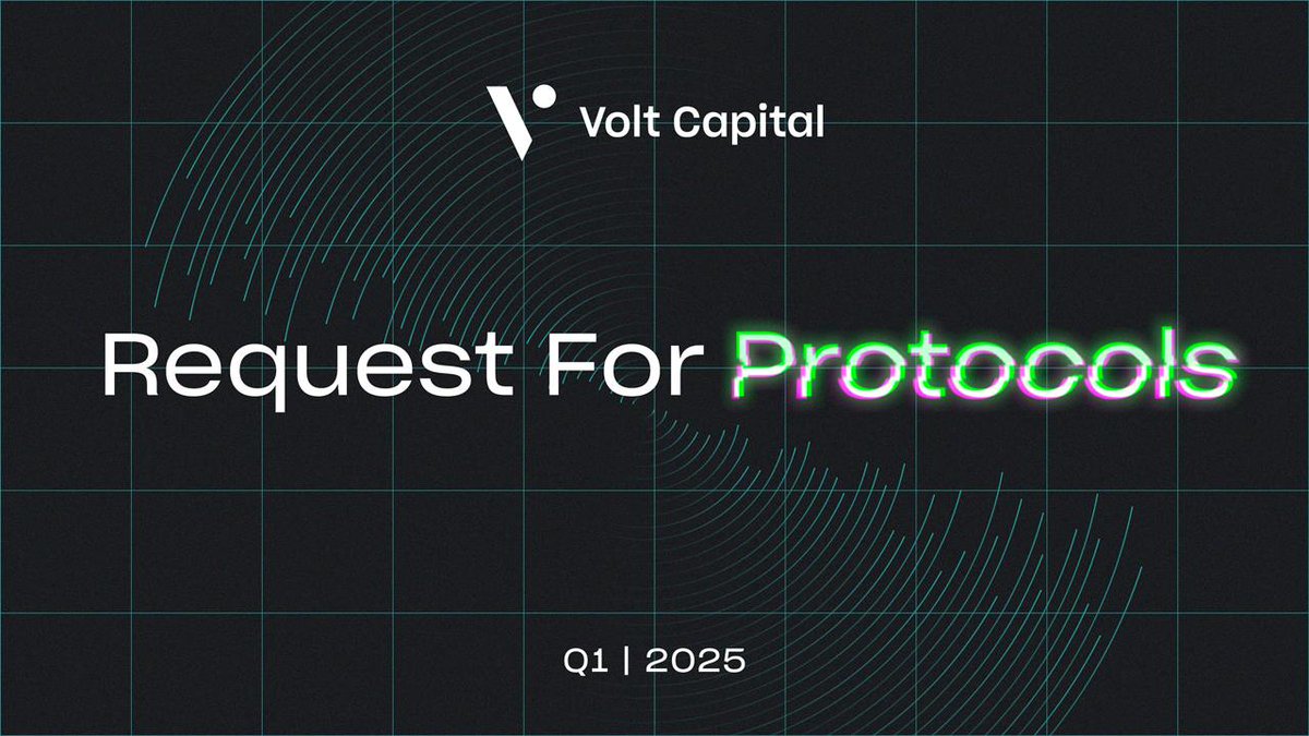 From an outisde perspective crypto might look cooked.  No new narratives, vibes down and skeptics think the industry has run out of steam.

We at Volt see a different story and are back with our quarterly RFPs across these four frontiers:

 • Fringe Untapped Data (FUD)
 • Fleet