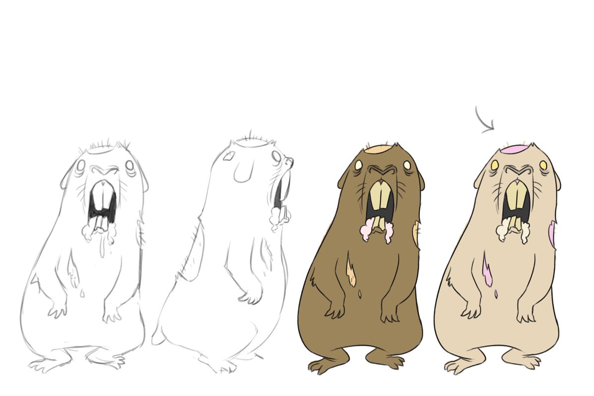 In the first part of the game, Tyro finds himself underground. To escape to the surface, he will fight rabid shrews, and a nasty, sickly gopher.