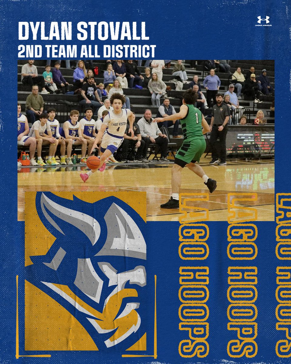 LagoHoops's tweet photo. Big congrats to Dylan Stovall for earning 2nd Team All-District in 25-4A!  Only a sophomore, and he’s already making a name for himself. The future is bright for Lago Hoops! #Family #LagoHoops 

@STBA_TX @TexasHoopsGASO @Tabchoops https://t.co/k8bv7E1tsx