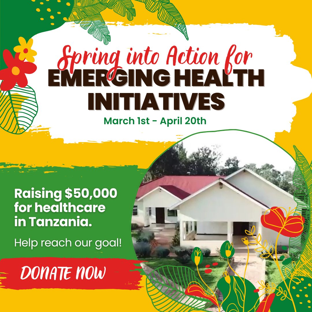 EHIclinic's tweet photo. 🚨 $50K in 50 Days! We’re opening a life-saving health clinic in rural Tanzania, and we need your help! 

EHI is raising $50k in 50 days to fund the final touches so we can open Kamachumu Health Clinic by 2025.

🙏 Donate today: https://t.co/AUhUmWsonv 
📢 Spread the word! https://t.co/MJzO18oyMI