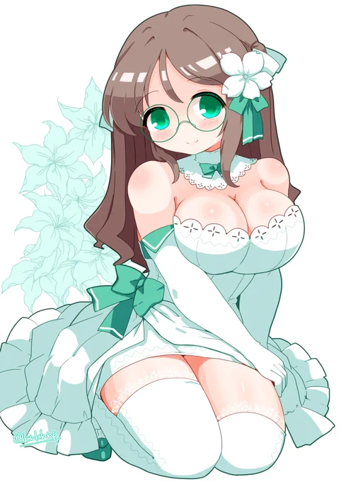 ホワイトデーだったので白っぽいかんじで #oc 