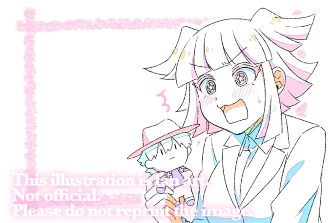 新しいグッズが可愛かったので落書き