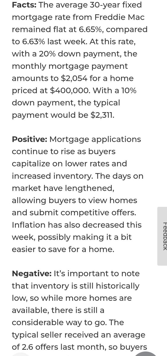 EdMyHouseTn's tweet photo. The downward trend in mortgage rates and upward trend in days on market are beneficial for home buyers. Let our team help you find your dream home!
#affordabledreamhomesknoxville
#HandHTeam
#Goodnewsfriday https://t.co/Kgrb0wsYPe