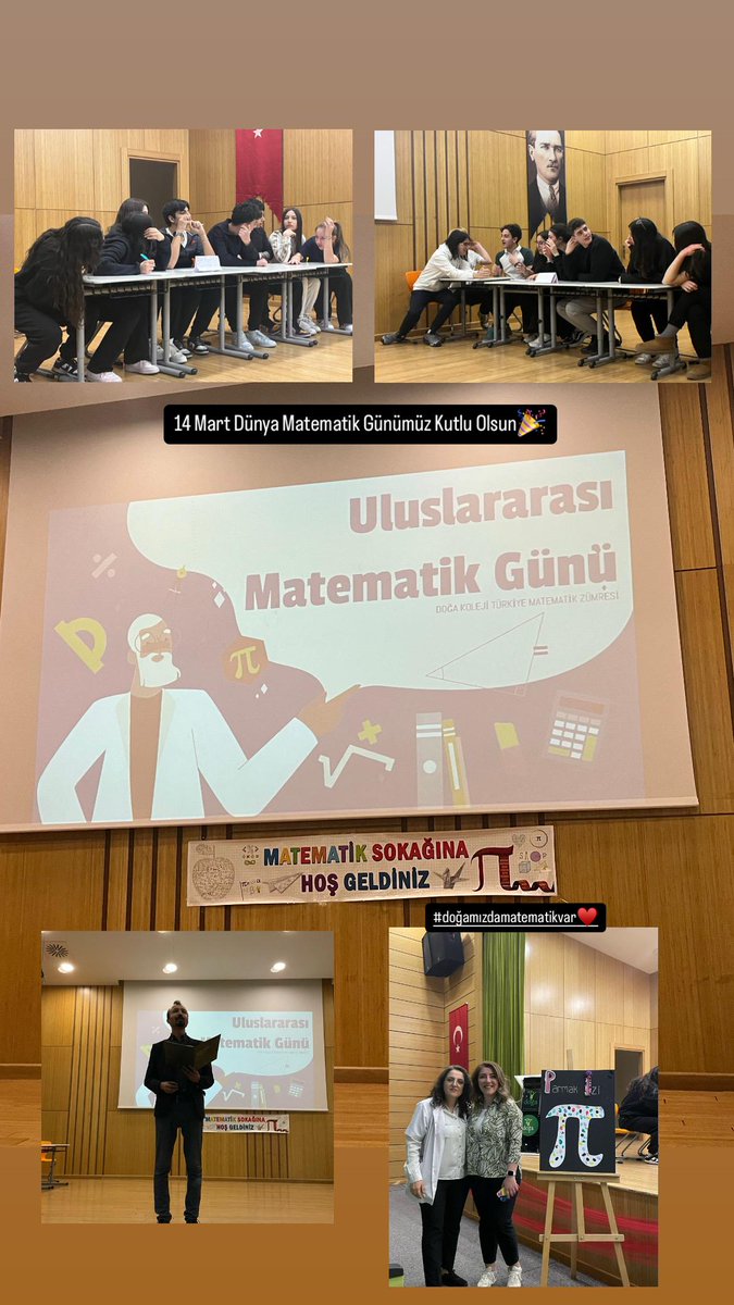 SantasKoray's tweet photo. 14 Mart Dünya Matematik Gününü Batıkent Doğa Koleji olarak 9 ve 10. Sınıflara uyguladığımız Bilgi Yarışmasıyla  kutladık ➕➖✖️➗ 

 #doğamızdamatematikvar♥️

@dogu_bora @elishtaskiran  @Azrafraarzu1 @batikentdoga @HulyaEraslann @arzuuz11 https://t.co/iqJ7vGaQuD