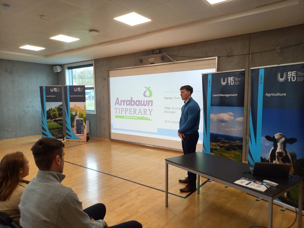 Great energy &amp; buzz in the <a href="/ArenaSETU/">SETU Arena</a> today for the <a href="/SETUIreland/">South East Technological University</a> science careers day. Thanks to all contributers &amp; employers who came &amp; helped make this a super day for our final year students