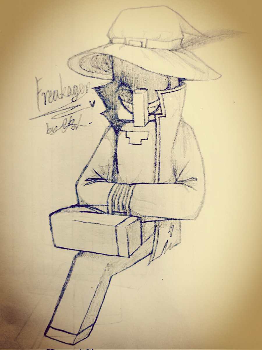 Mr_Passerbyyy's tweet photo. 最近画的画，有赠给别人的。
①
#Freakager #Minecreaft #illager #IllageAndSpillage https://t.co/x9teoPIMAC