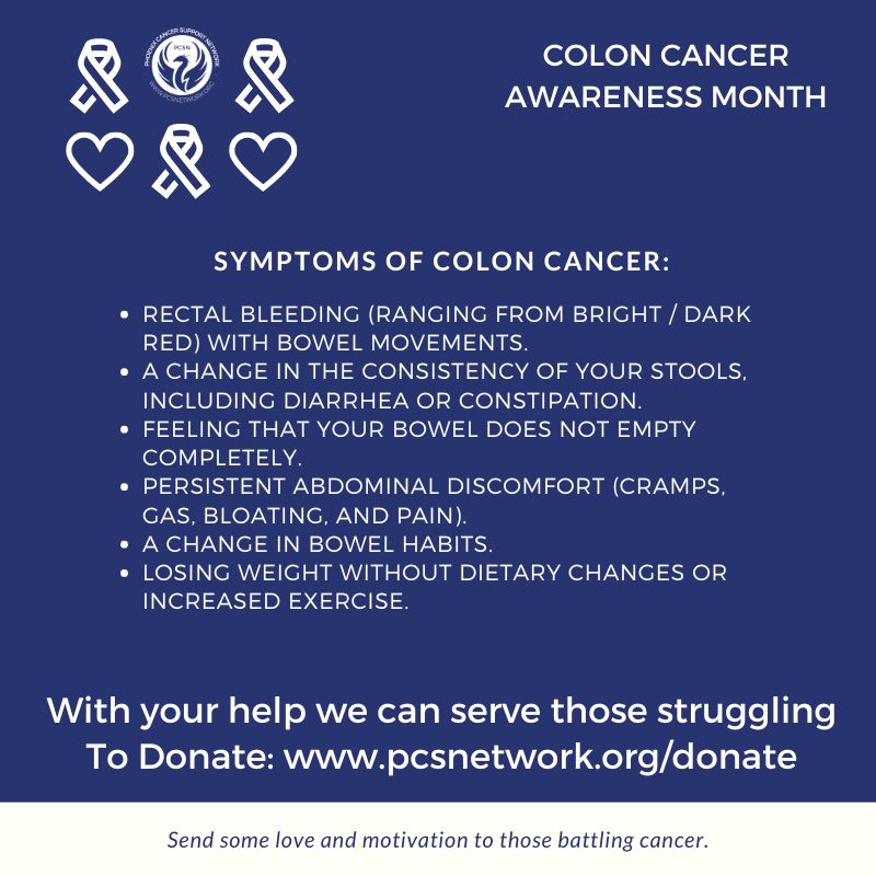 PCSN2016's tweet photo. #ColonCancerAwareness

✔️ The importance of early screenings &amp; when to get checked
✔️ Signs &amp; symptoms you should never ignore
✔️ Healthy habits to reduce your risk
✔️ Support resources for those impacted https://t.co/WTEdwzpAzv