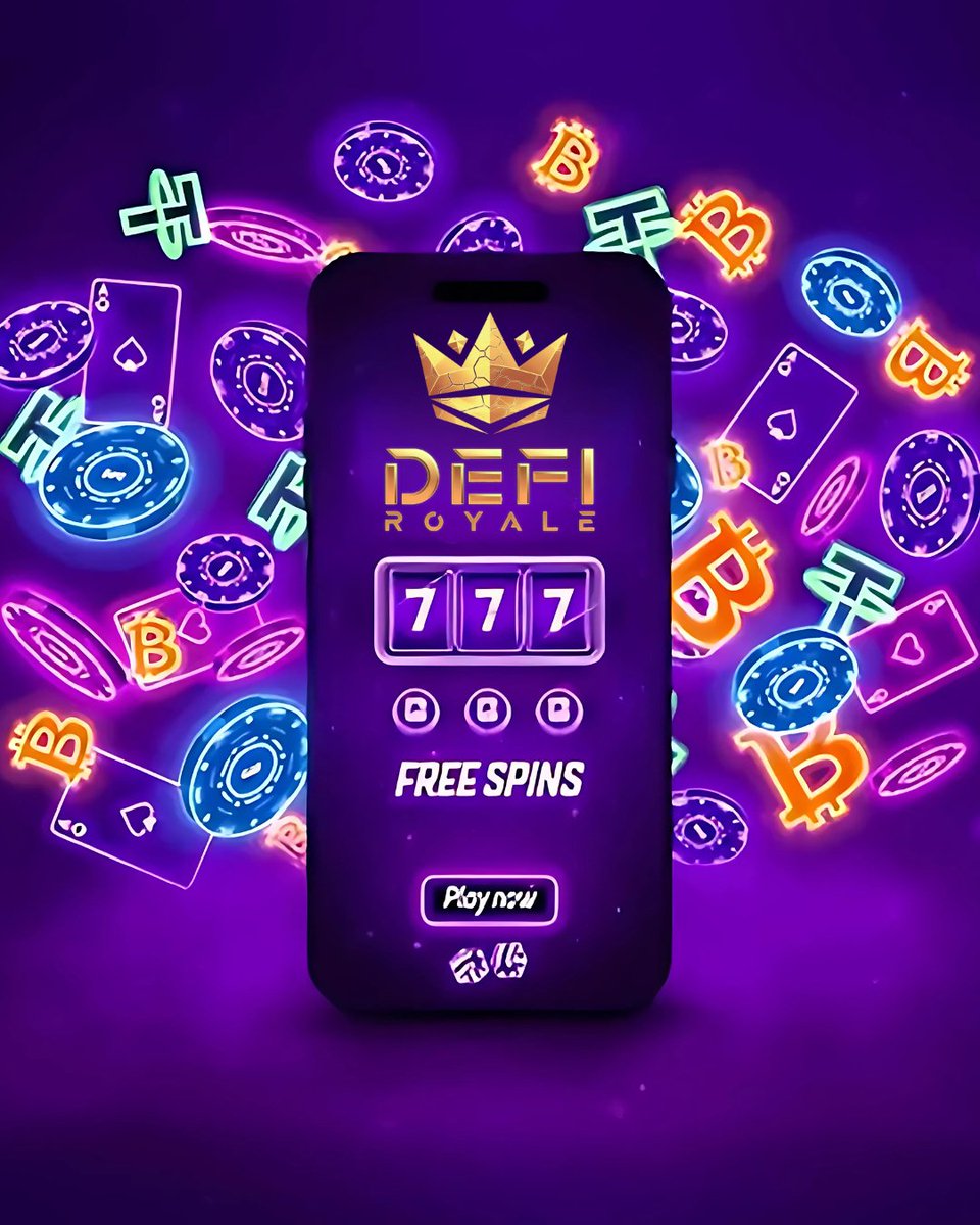 Defi_Royale's tweet photo. 💎 Your Phone. Your Casino. Your Wins. 💎

No need for a trip to Vegas—DeFi Royale brings the thrill of crypto gaming straight to your phone! 🚀💰

📲 Play anytime, anywhere &amp; hit that 777!
#DeFiRoyale #MobileCasino #PlayAndWin https://t.co/6w7hDaZn7M