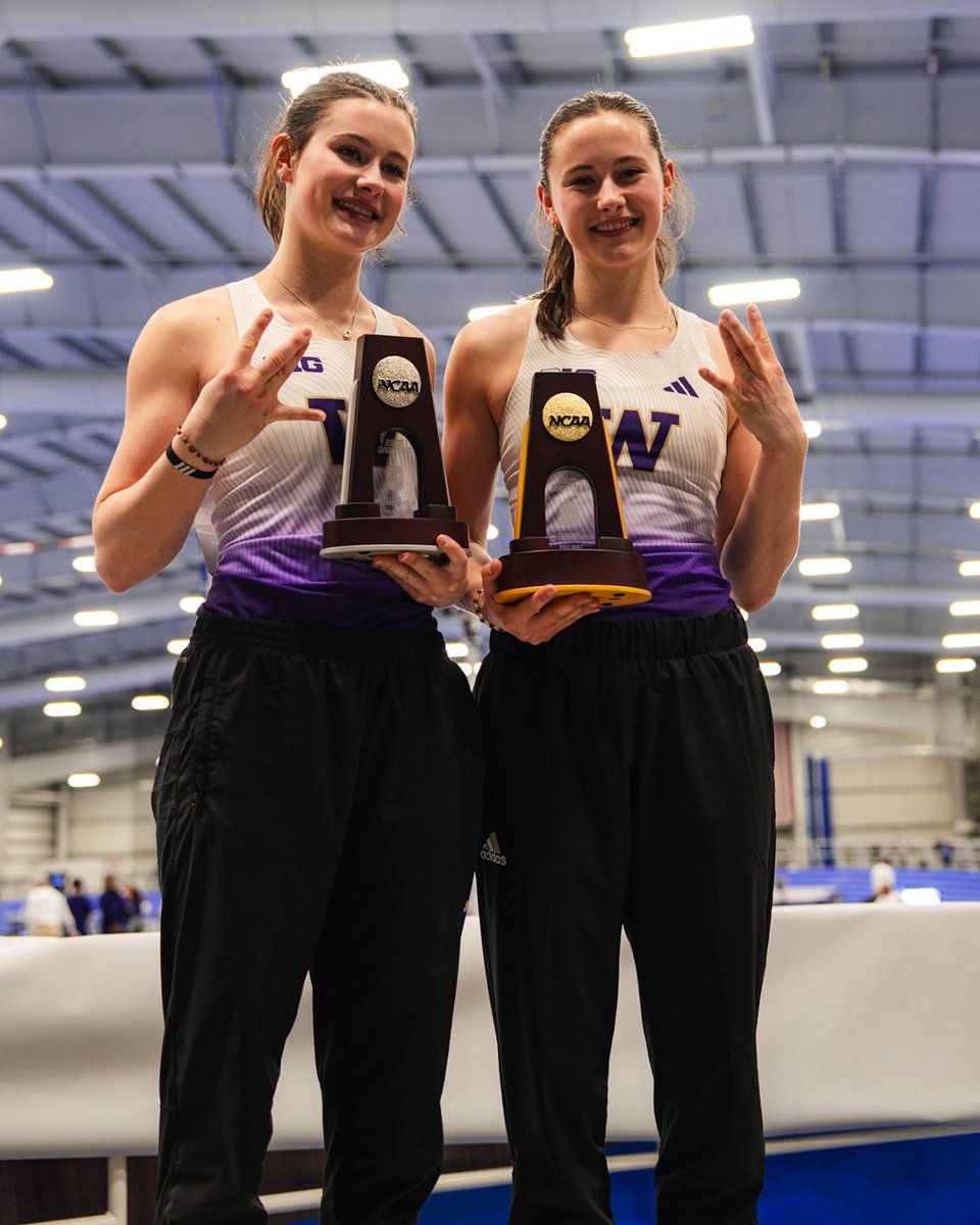 Washington Athletics (@uwathletics) on Twitter photo 1-2 ๐
Amanda Moll is an NCAA Indoor Champion in pole vault and Hana Moll wins silver!
#GoHuskies x <a href="/UWTrack/">Washington Track & Field and Cross Country</a> 1-2 ๐
Amanda Moll is an NCAA Indoor Champion in pole vault and Hana Moll wins silver!
#GoHuskies x <a href="/UWTrack/">Washington Track & Field and Cross Country</a>
