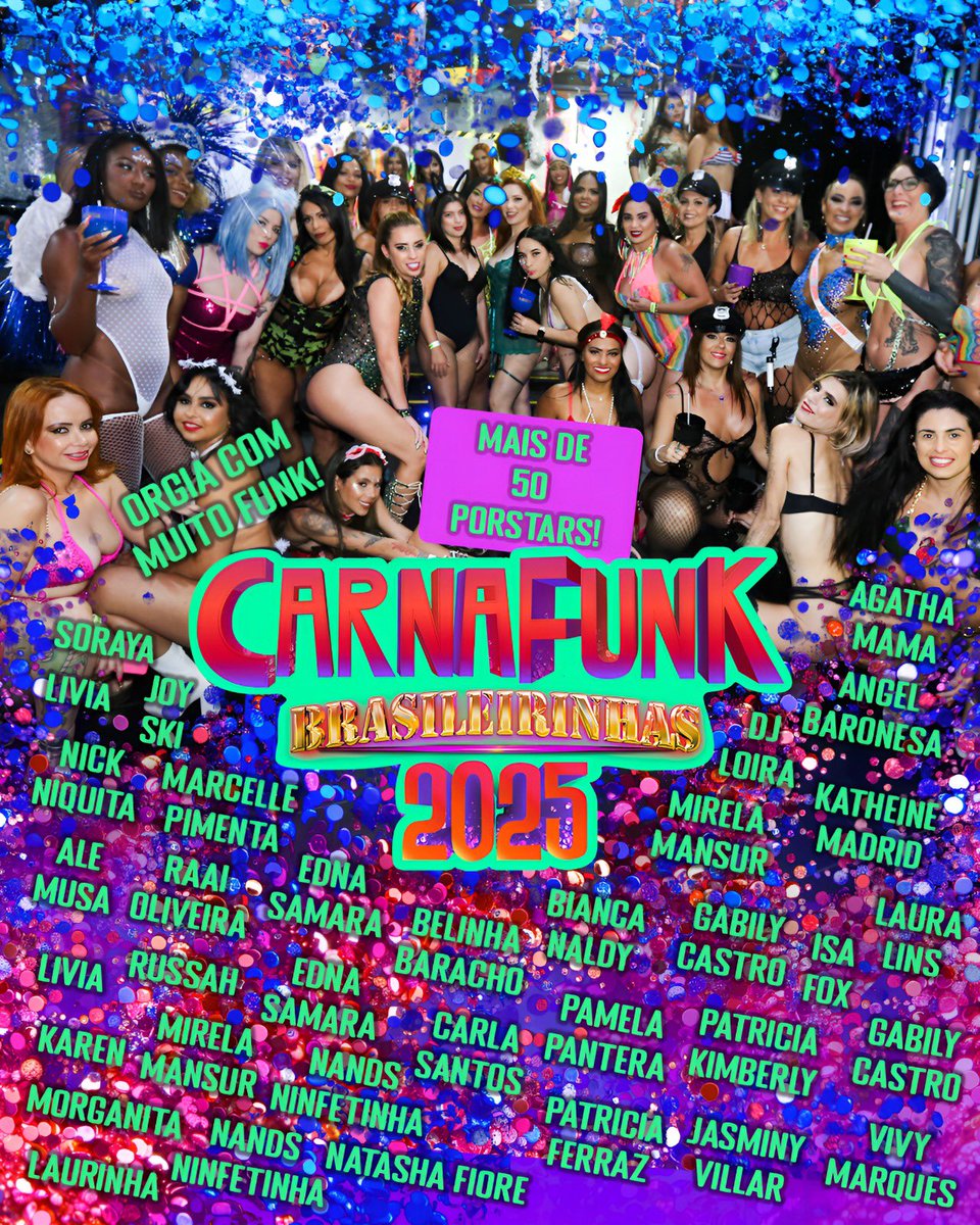 O filme desta semana CarnaFunk 2025 já está completo em nosso site 🔥😏 brasileirinhas.com.br/filme/carnafun…